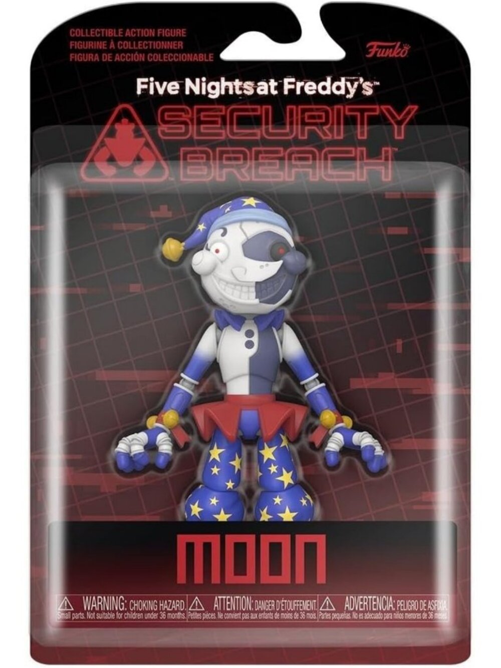 Collectible Five Nights at Freddy's Moon Action Figure - Perfect Gift for All